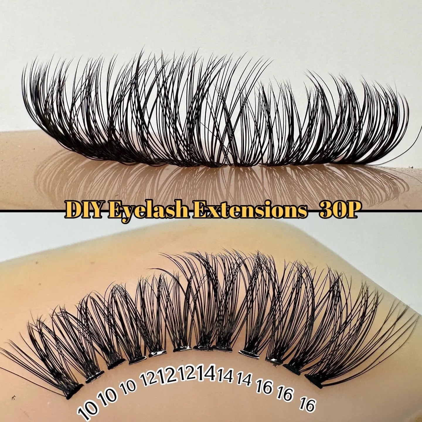 30P/40P/50P DIY CLUSTER LASHES