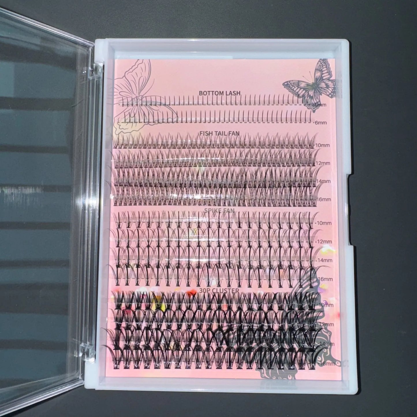 DIY Cluster Lashes Multi-Type with Bottom Lashes