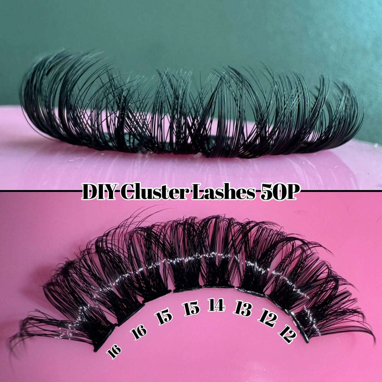 30P/40P/50P DIY CLUSTER LASHES