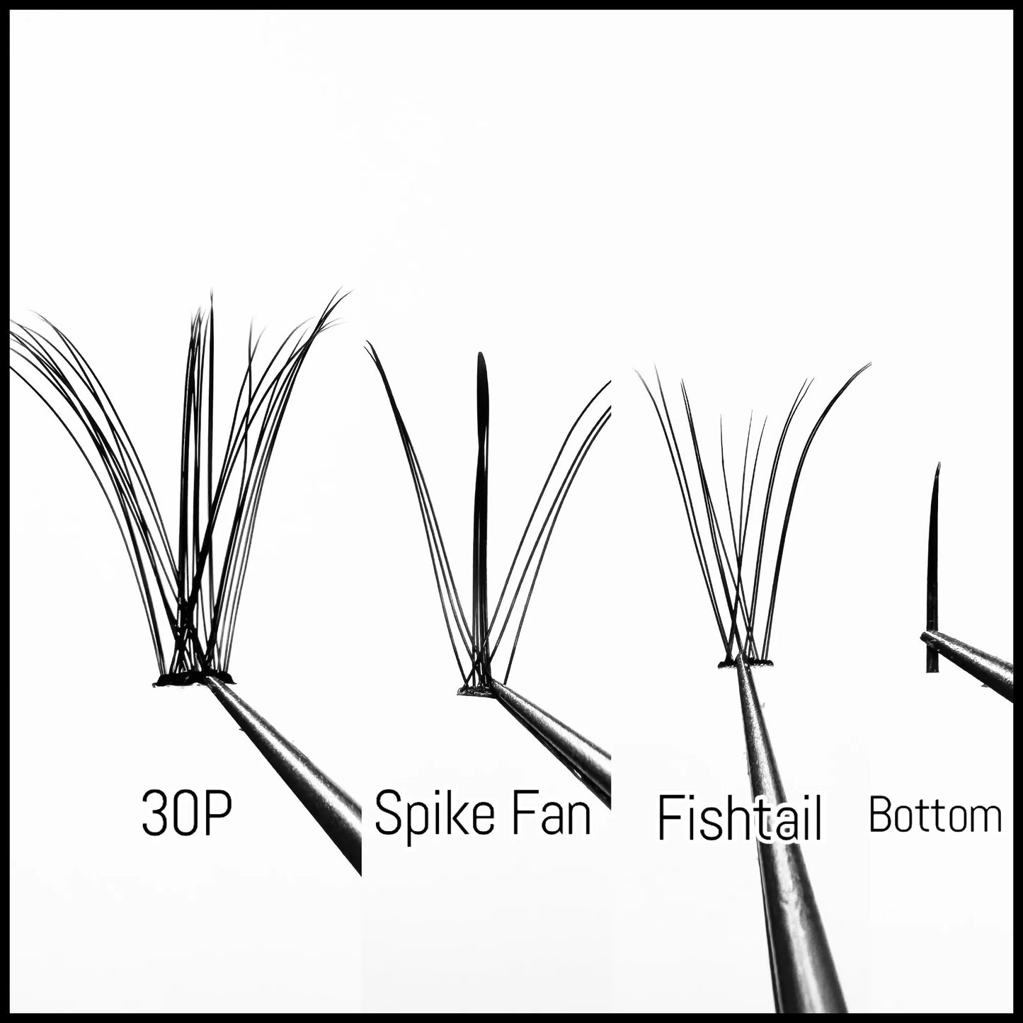 DIY Cluster Lashes Multi-Type with Bottom Lashes