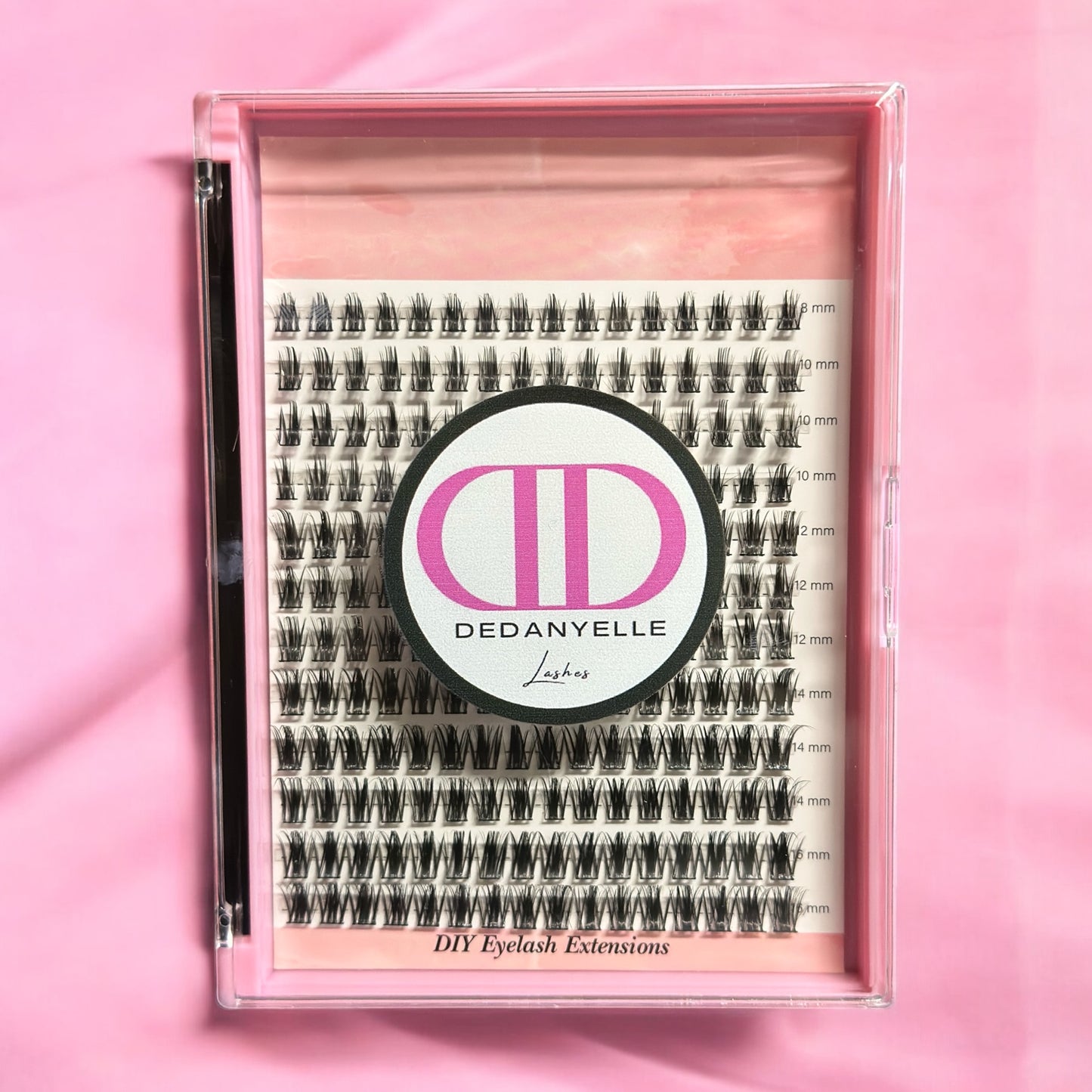 D26 DIY Cluster Lashes (8-16MM, D Curl ) Spike Lashes KIT