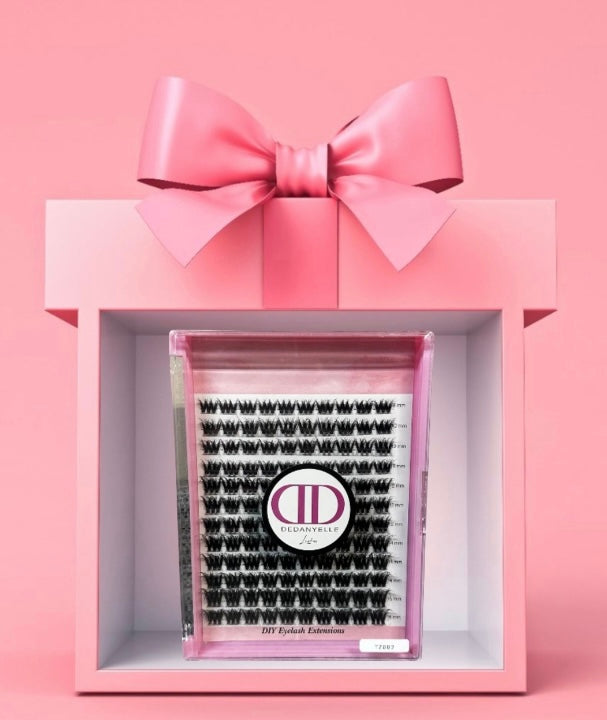 Fluffy Invisible Band Cluster Lash 8-16mm