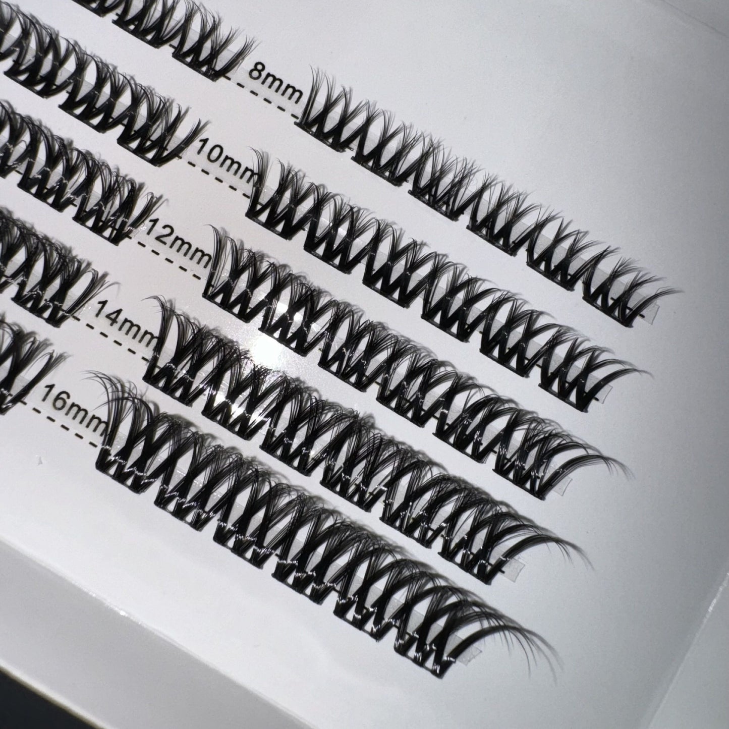KLS50 DIY Cluster Lashes (8-16MM) D curl 60 Clusters
