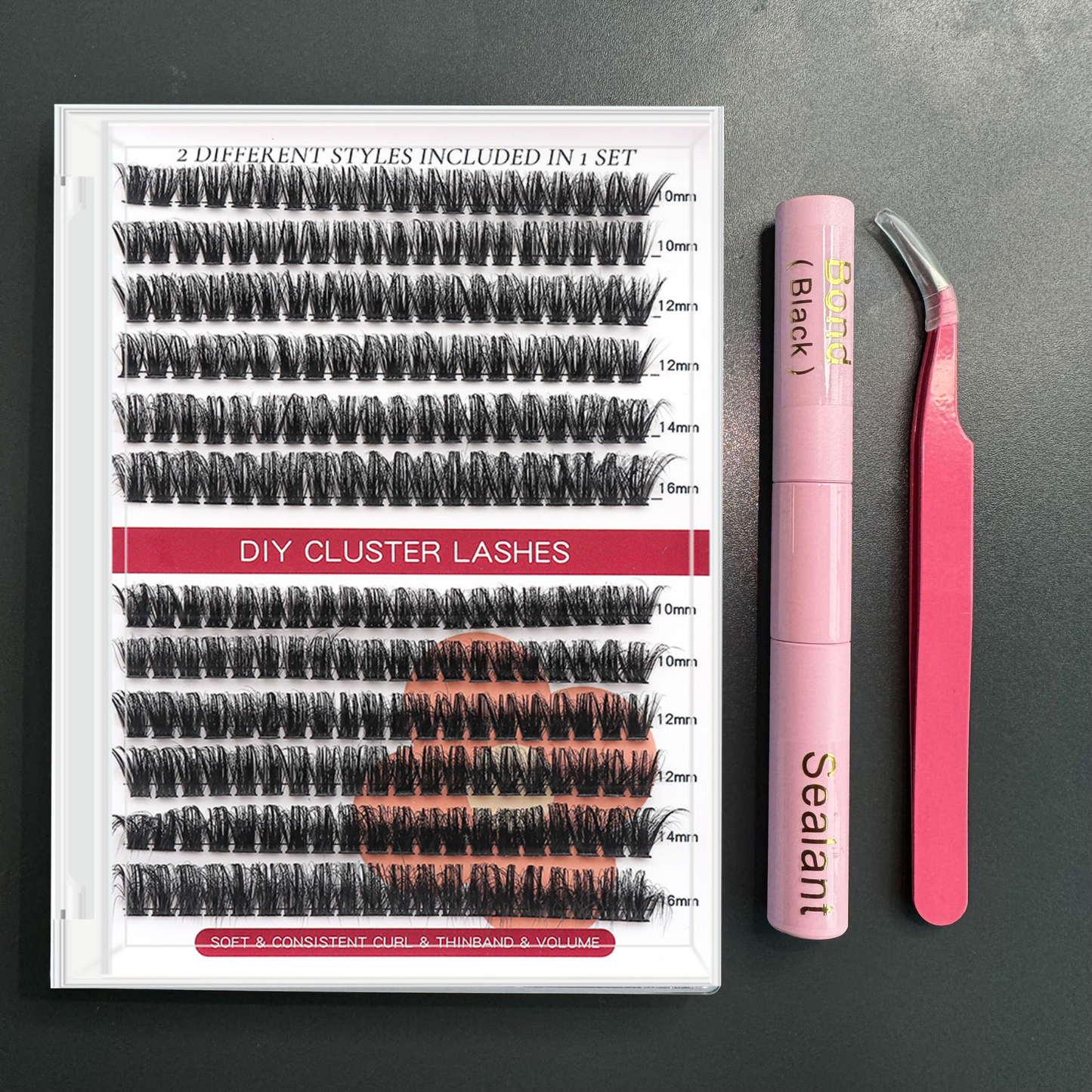 60P+80P DIY Lash Extension (10mm-16mm)